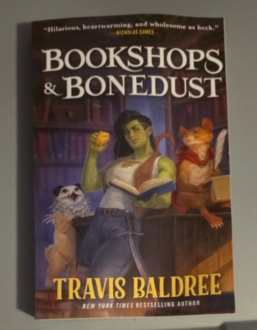 Legends & Lattes and Bookshops & Bonedust by Travis Baldree Trade PB DAMAGED