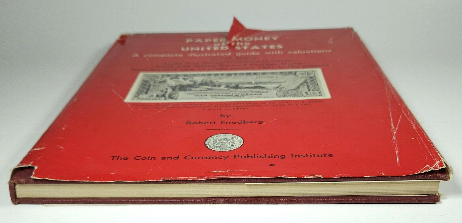 1955 Paper Money of the United States Robert Friedberg Illustrated Guide HB
