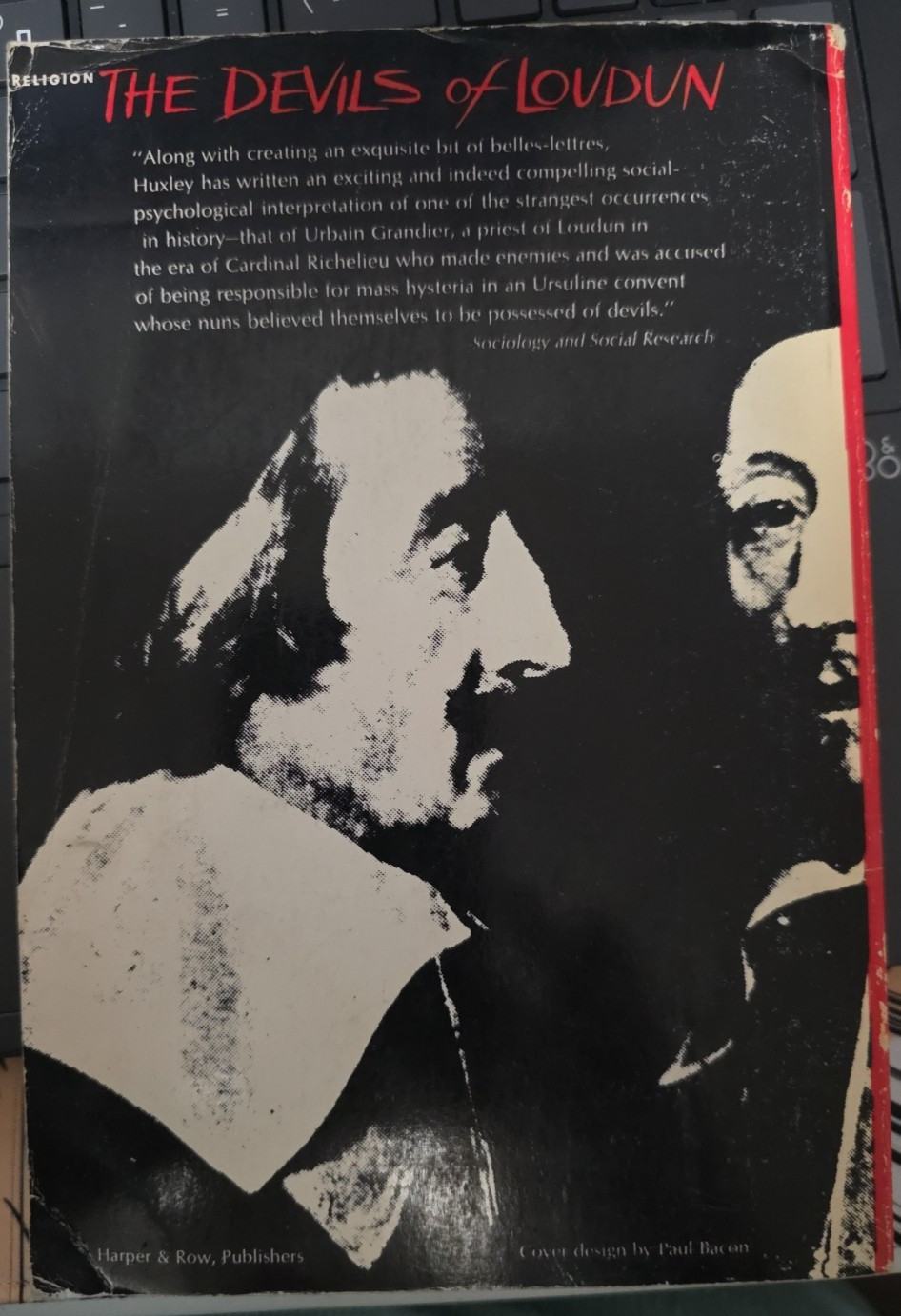 The Devils Of Loudun By Aldous Huxley Book Psychological Demonic Possession