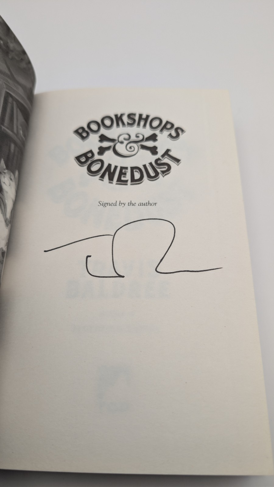 Bookshops & Bonedust By Travis Baldree Hardcover SIGNED