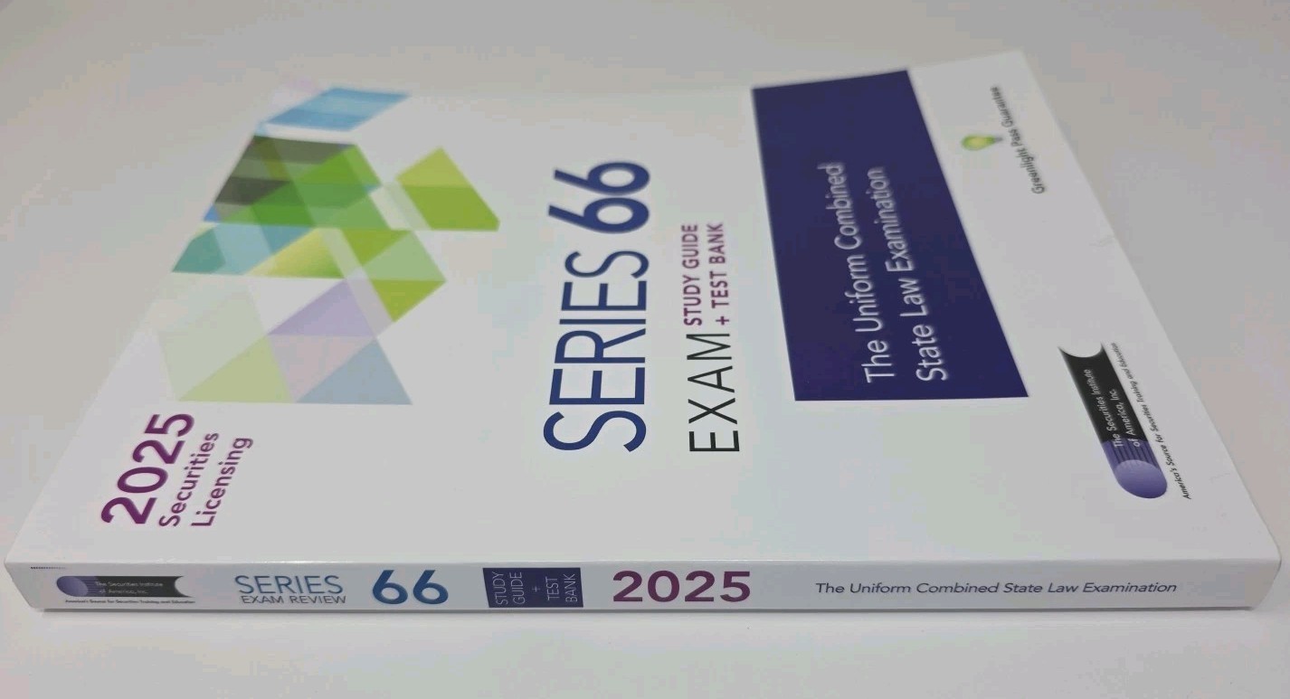 Series 66 Exam Study Guide + Test Bank: Prepare To Pass The Series 66 Exam