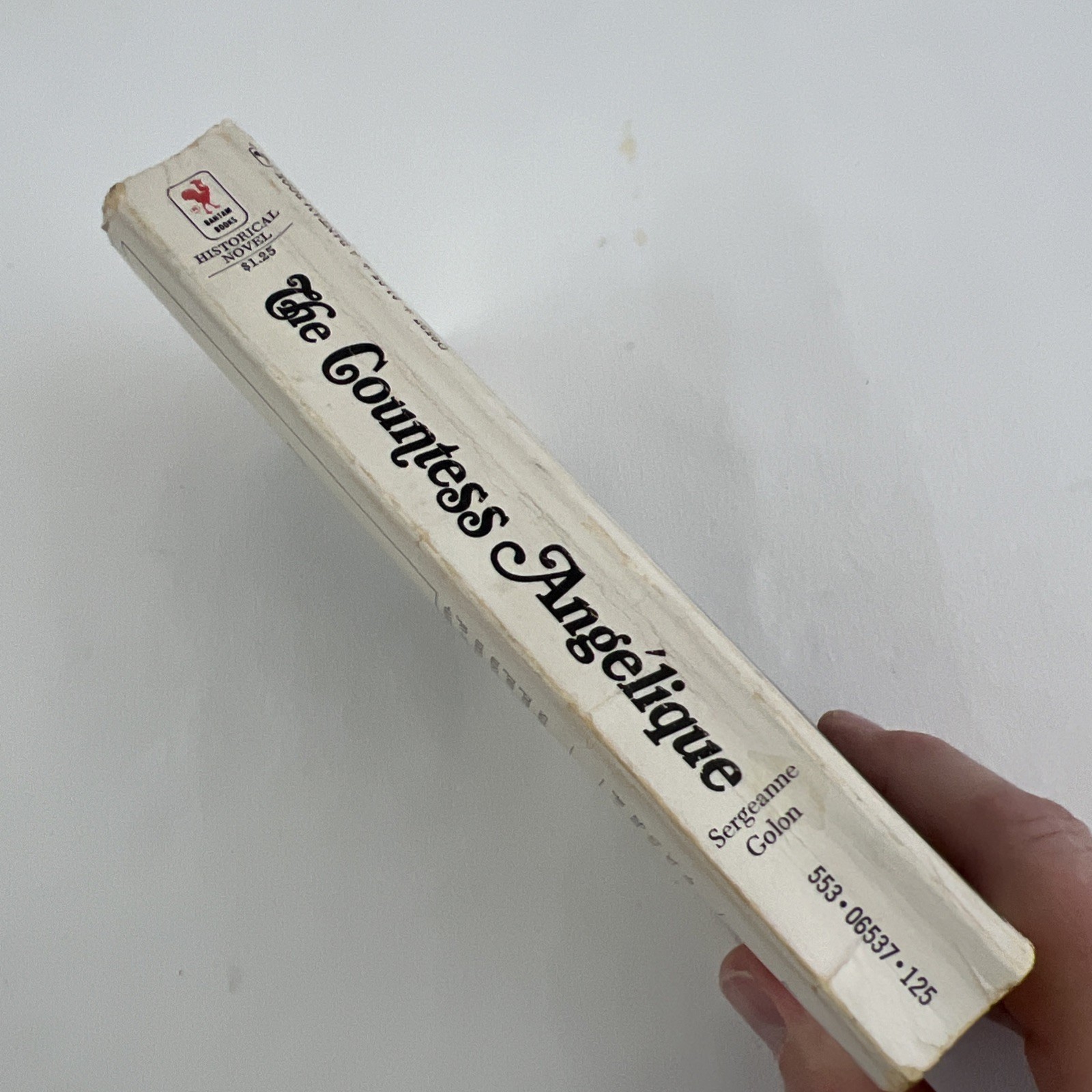 Sergeanne Golon: The Countess Angelique Paperback Bantam 6th Print