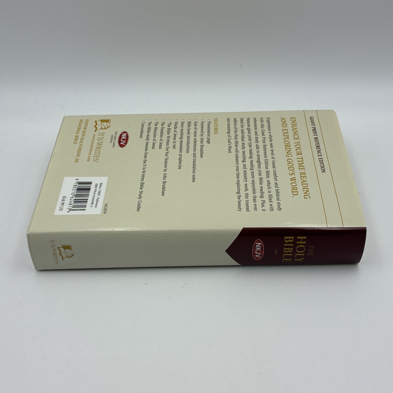 The Holy Bible – GIANT PRINT Edition Thomas Nelson, NKJV