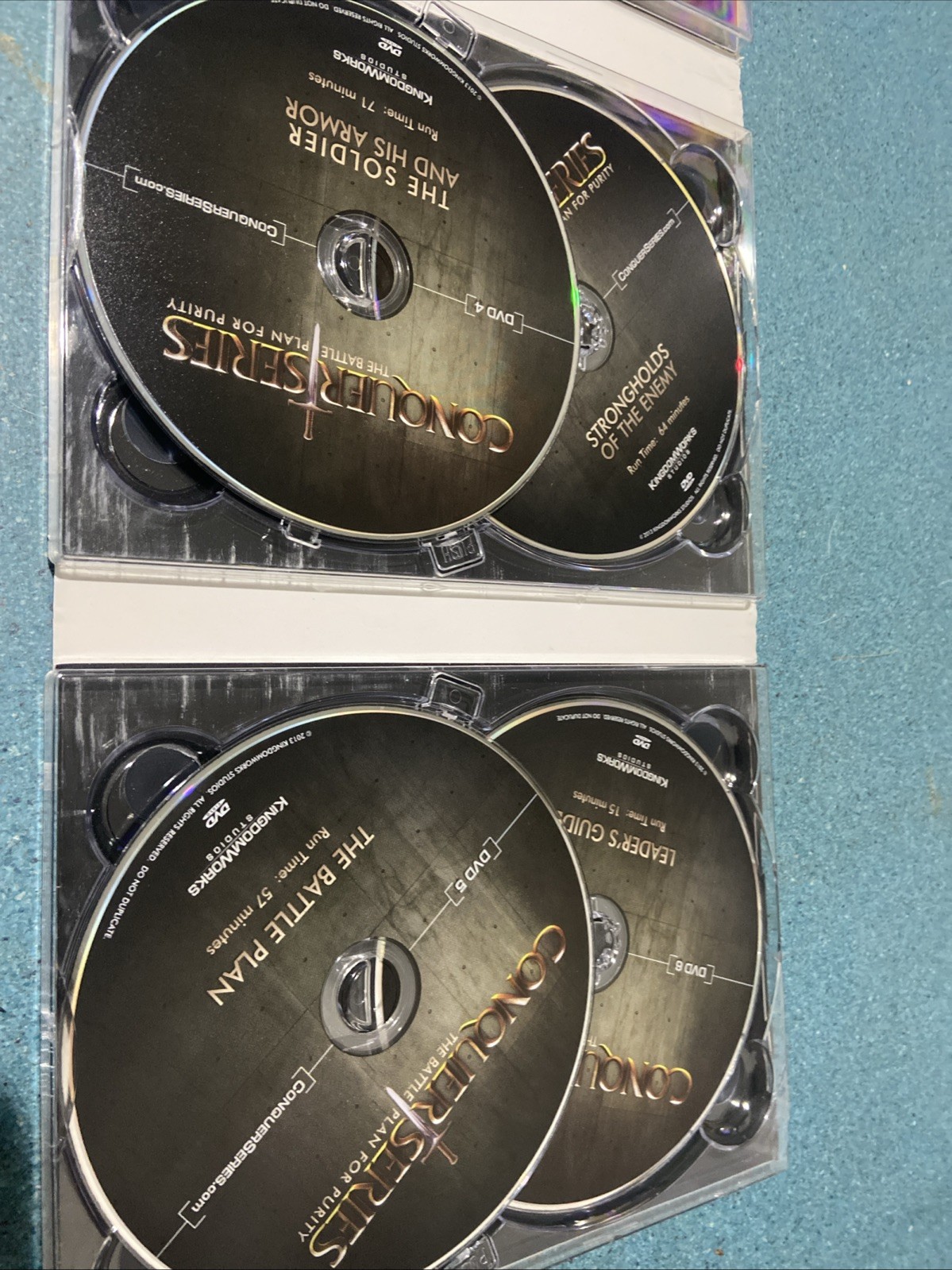 Conquer Series DVD Set The Battle Plan for Purity Josh Melin 2014 6-Disc Set