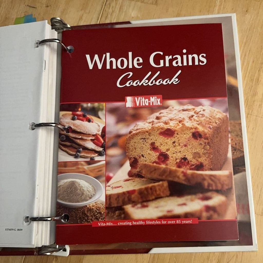 Vita-mix Whole Food Recipes 3-Ring Binder Cookbook