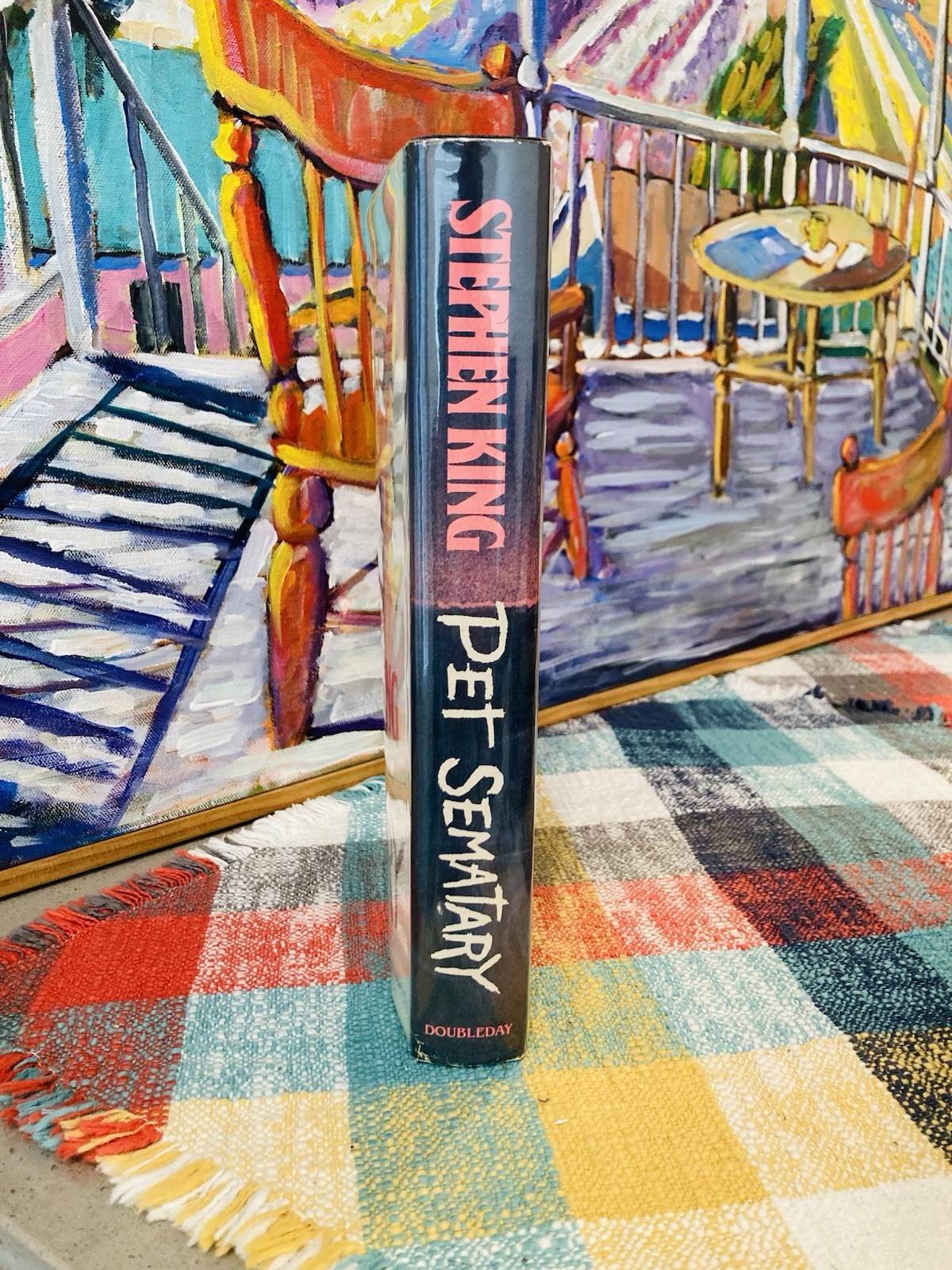 SUPER NICE!!! Stephen King Pet Sematary TRUE 1st Edition (Y38) $15.95 DOUBLEDAY