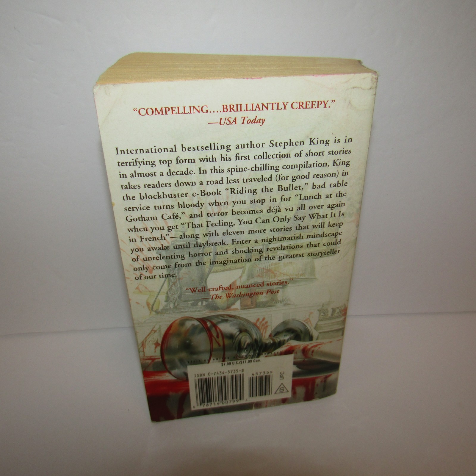 Everything’s Eventual Stephen King 2003 Horror PB „The Man in the Black Suit“