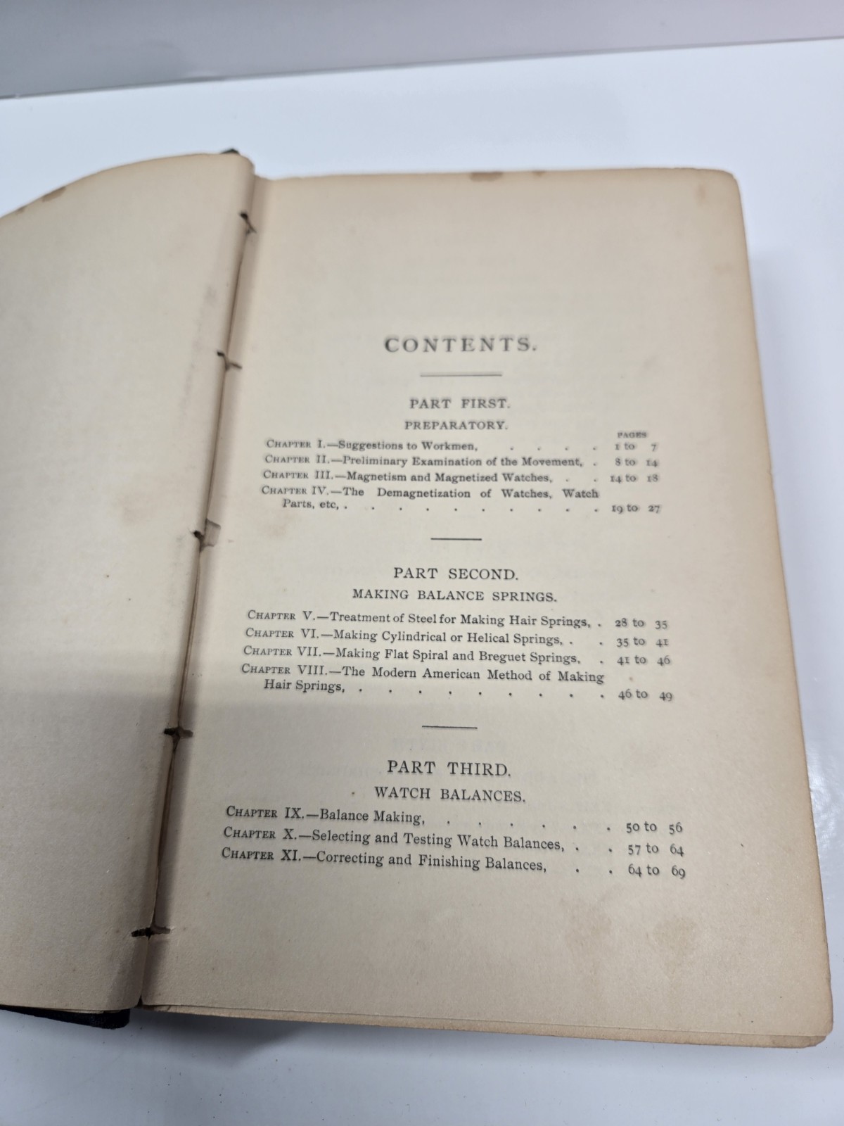 The Watch Adjusters Manual Charles E. Fritts 1912 Hardcover Book Fourth Edition