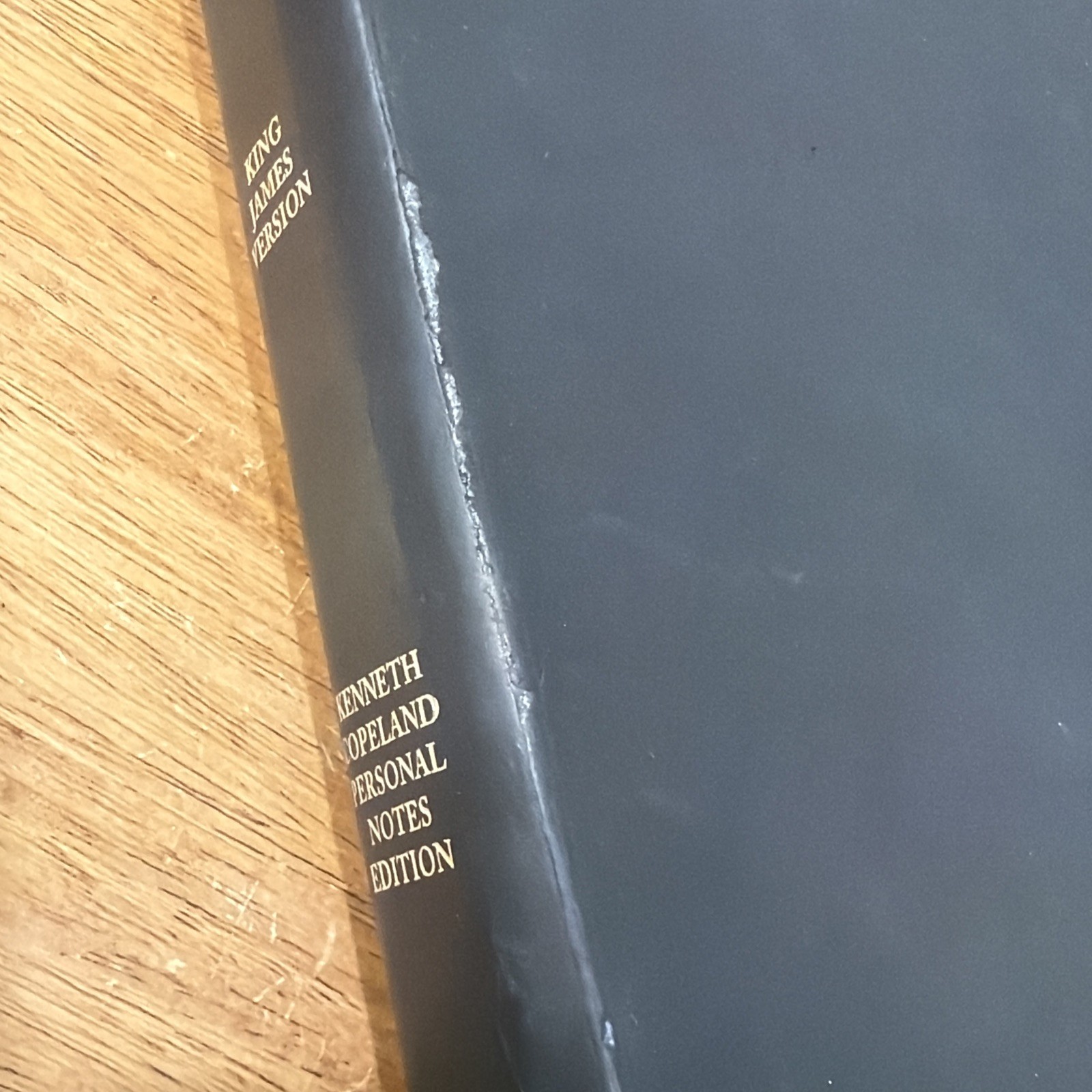The New Testament KJV BIBLE Kenneth Copeland Personal Notes Edition Faux Leather