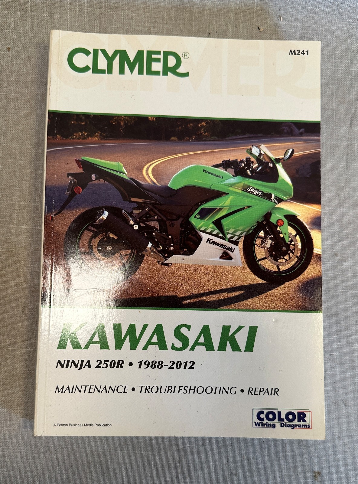 1988-2012 Kawasaki Ninja 250 250R CLYMER REPAIR MANUAL Book no M241