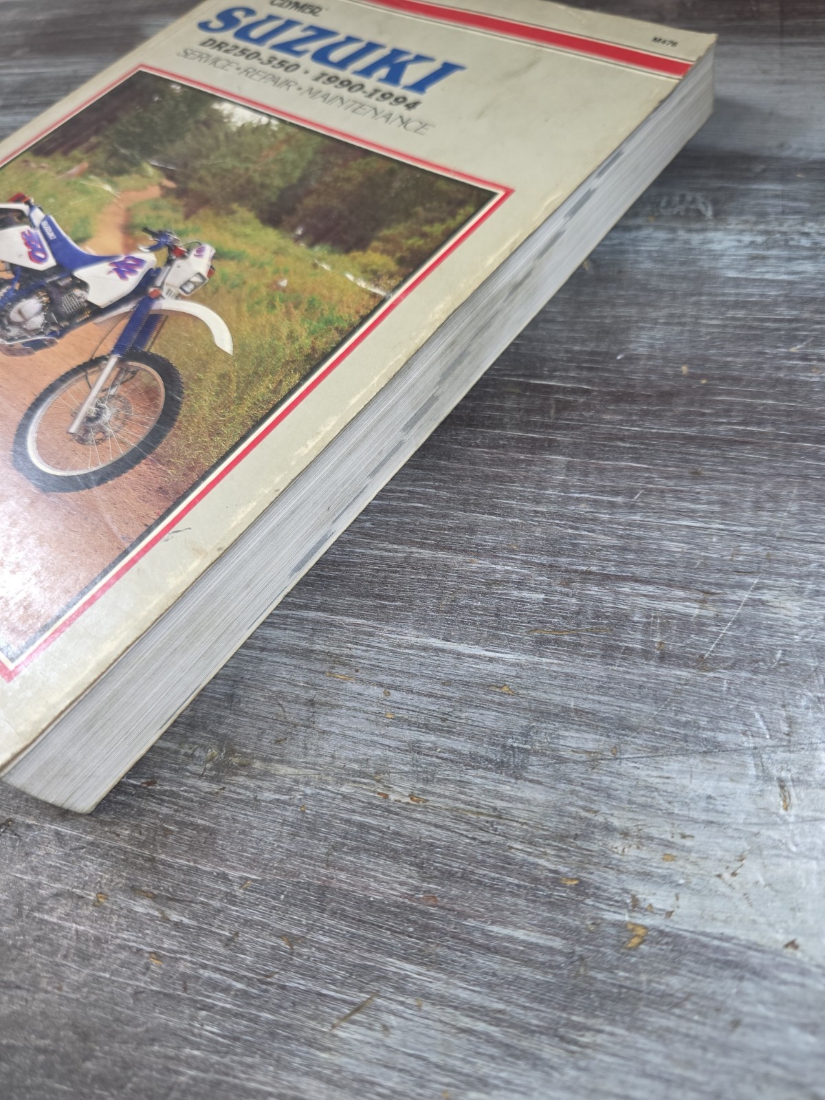 Clymer Service Repair Maintenance Manual M476 Suzuki DR250-350 1990-1994