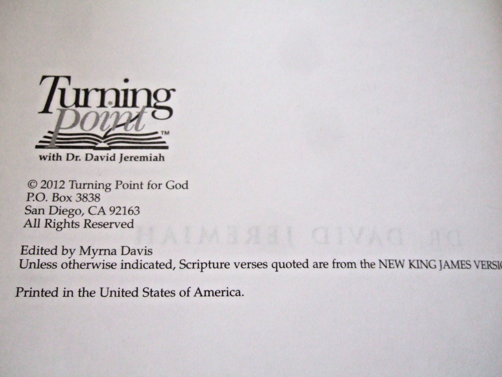 DR. DAVID JEREMIAH STUDY GUIDES THIRITY AMAZING PEOPLE IN THE BIBLE VOL 1-2 +