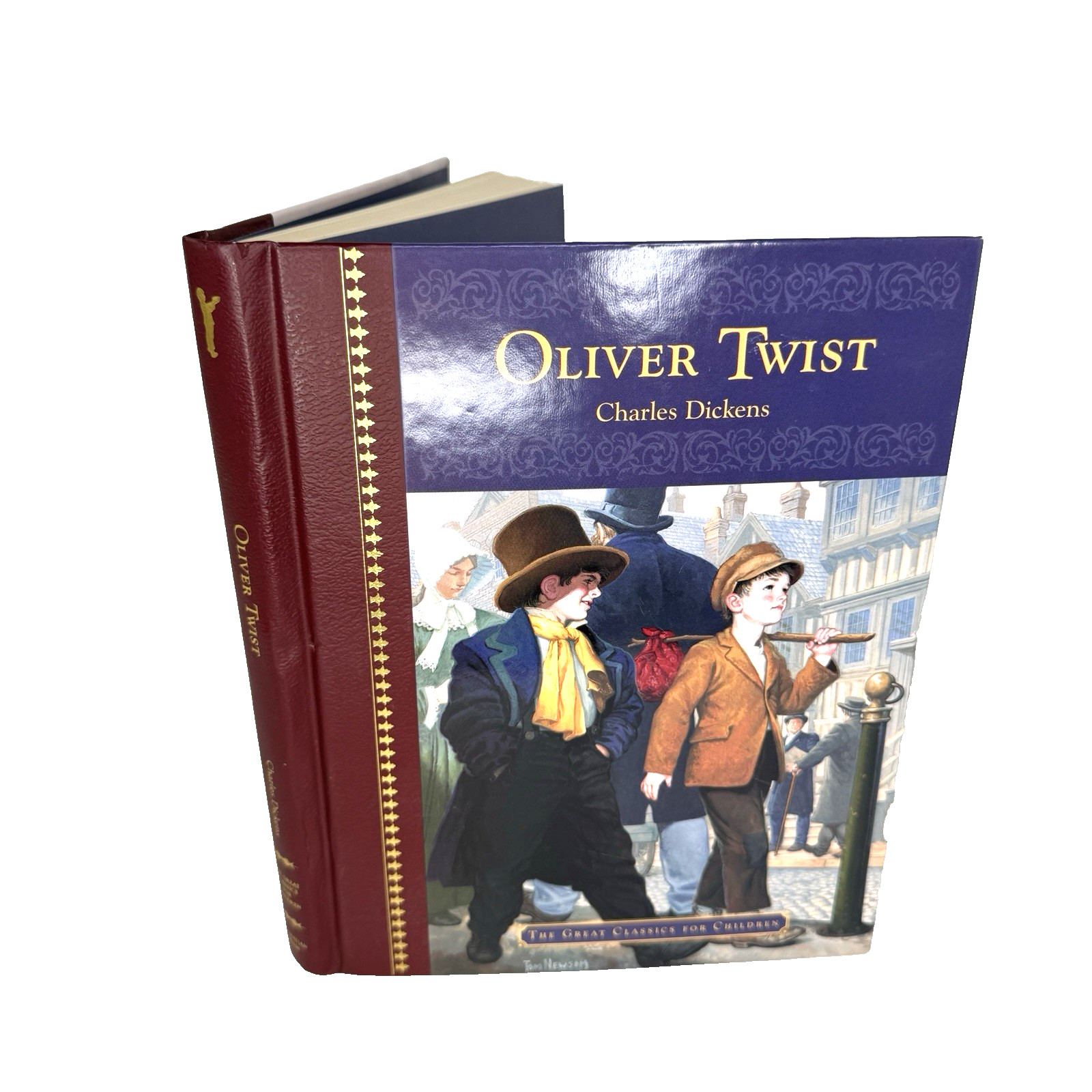 Oliver Twist – Charles Dickens The Great Classics for Children Hardcover Book