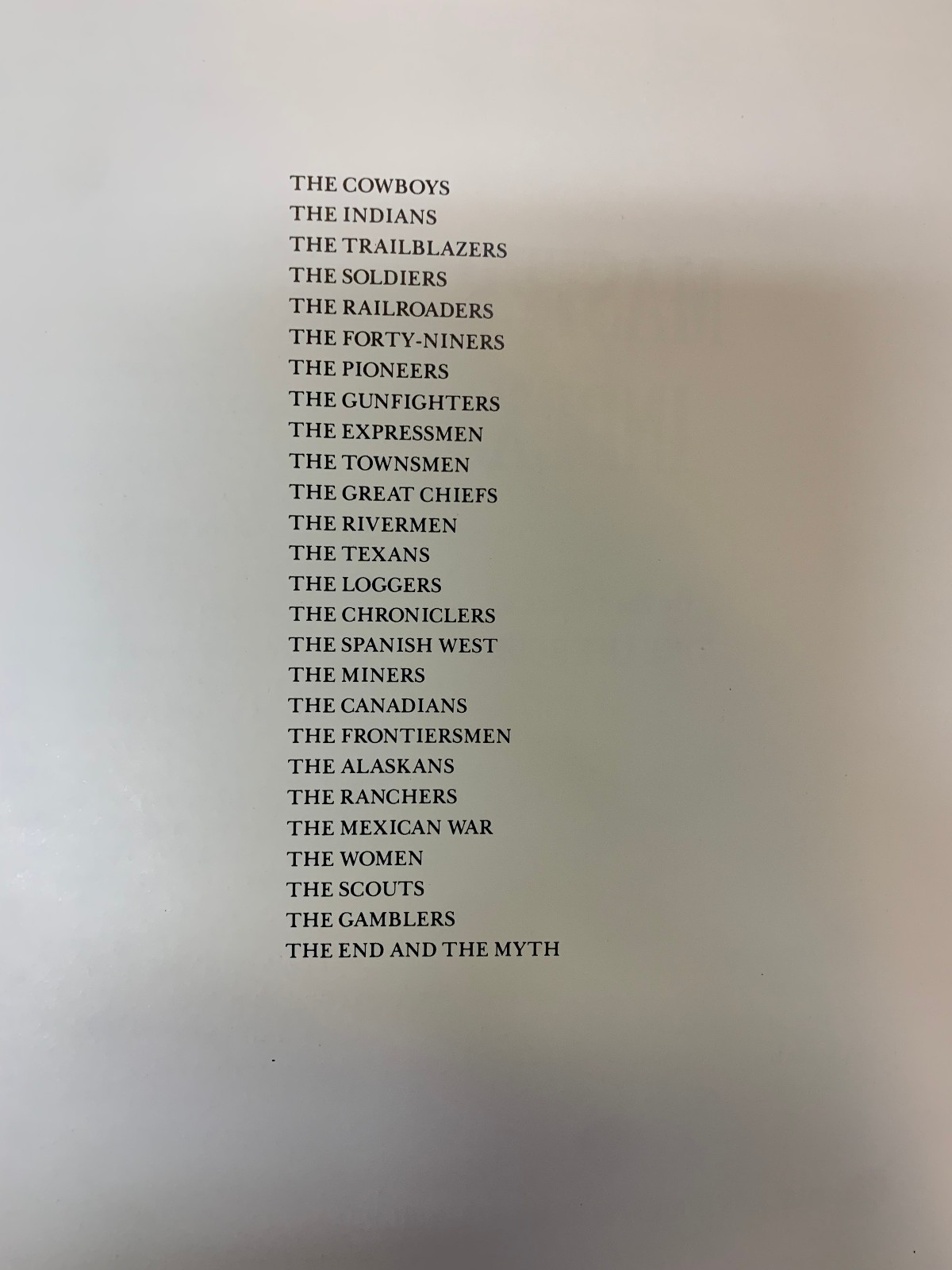 The Old West: Master Index by Editors of Time-Life Books. Complete. 64 pages.
