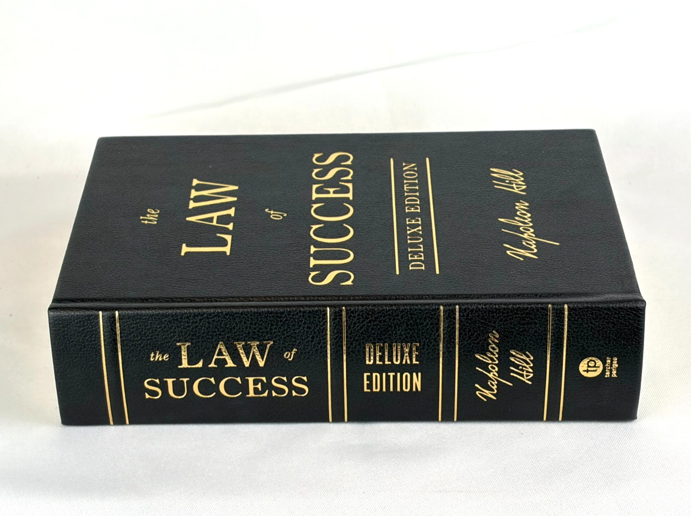 THE LAW OF SUCCESS Deluxe Edition Napoleon Hill Leather Bound Collectible NEW