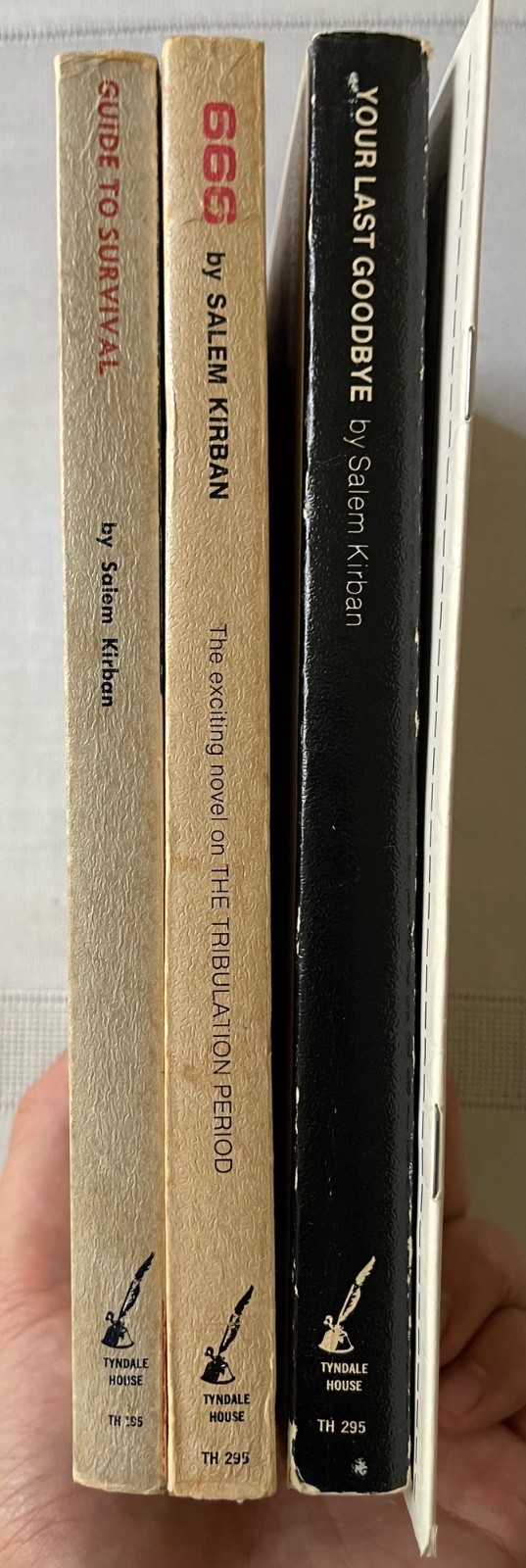 Lot of 4 Salem Kirban Books (Vintage Paperbacks)