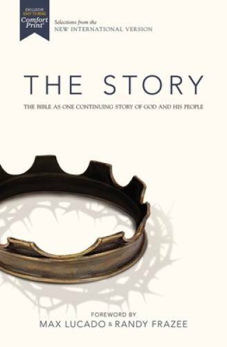 NIV, The Story, Hardcover, Comfort Print: The Bible as One Continuin – VERY GOOD