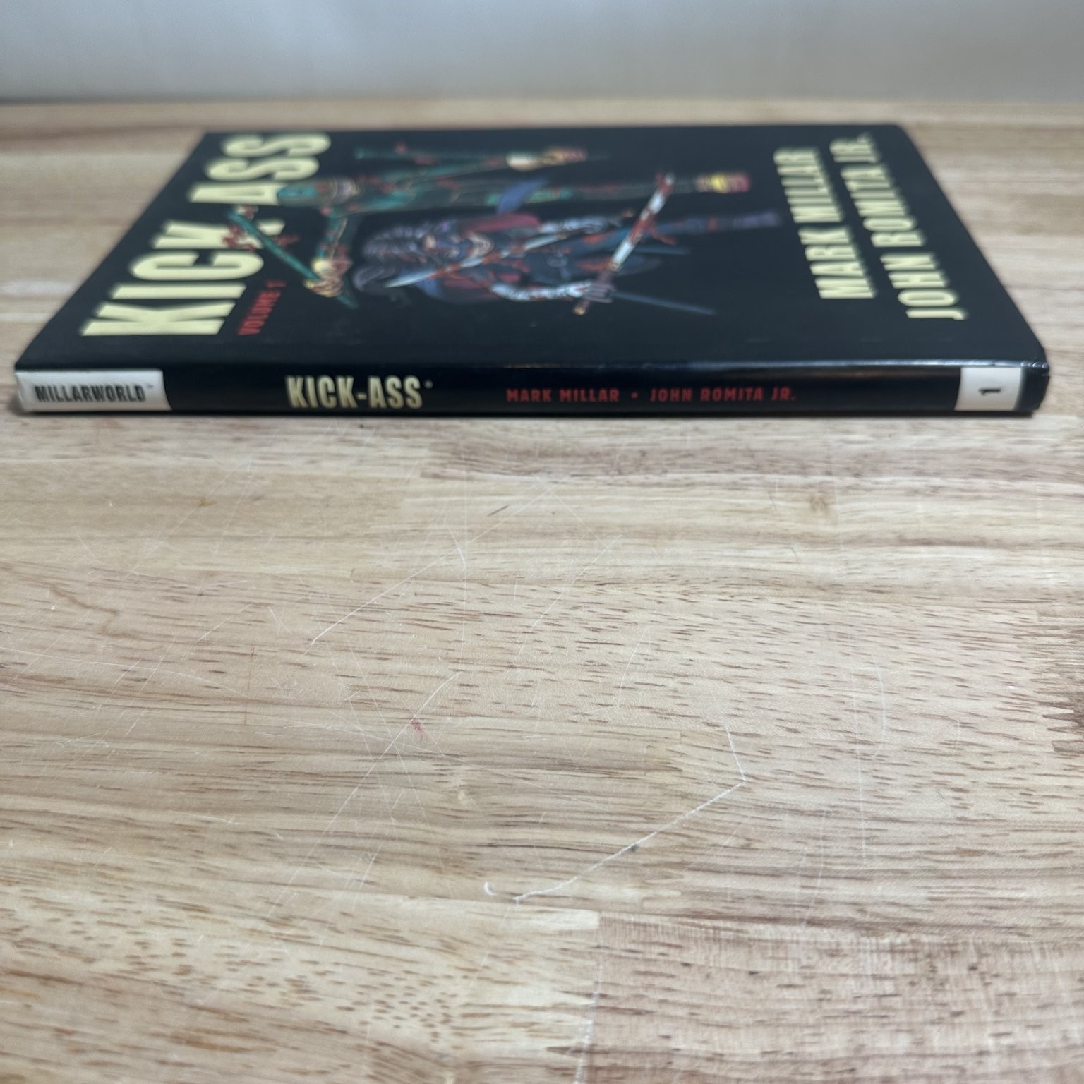 Kick-Ass Volume 1 Millar Romita Jr. Graphic Novel Superhero Comic Book