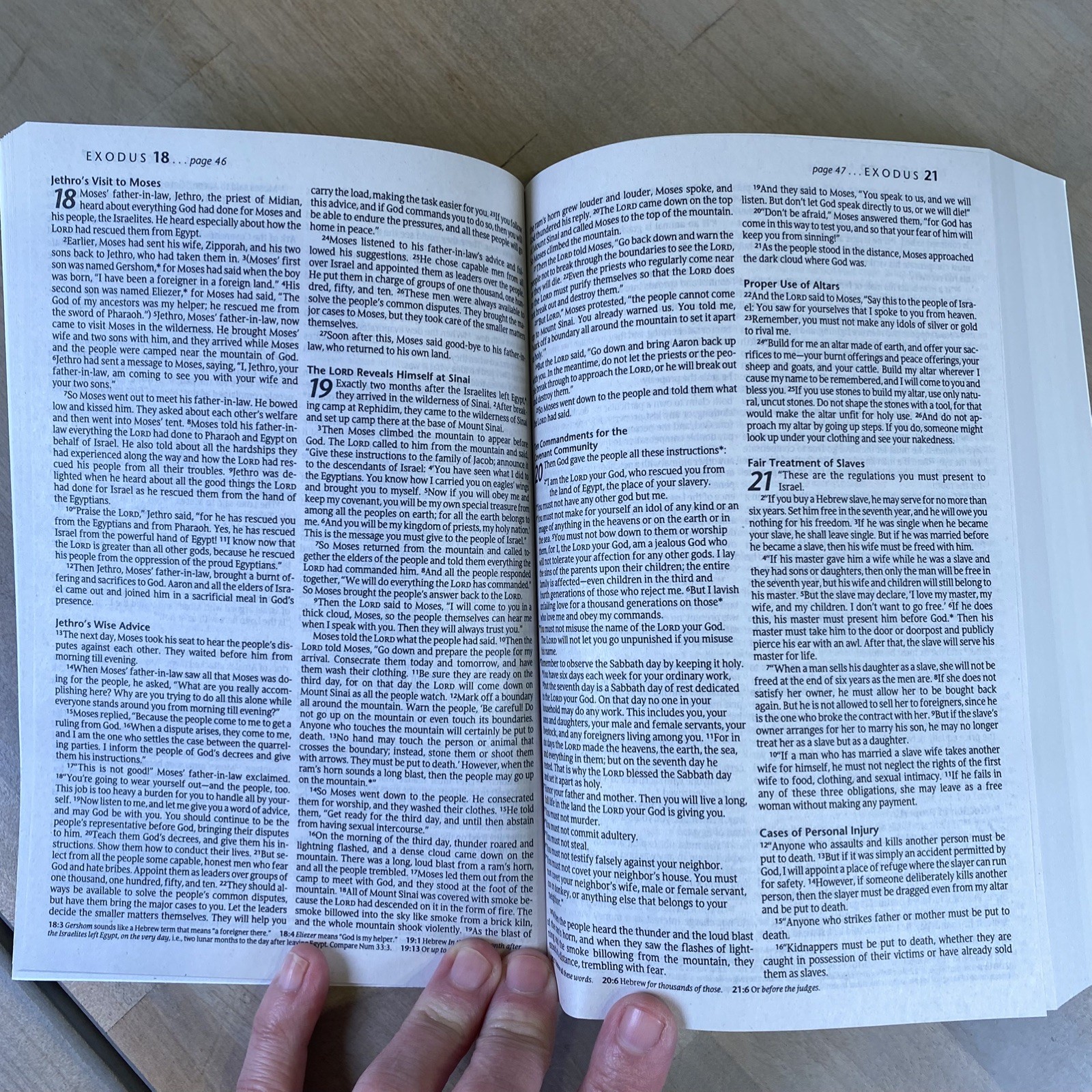 The Holy Bible New Living Translation (NLT ) paperback Tyndall Bible & Bookmark