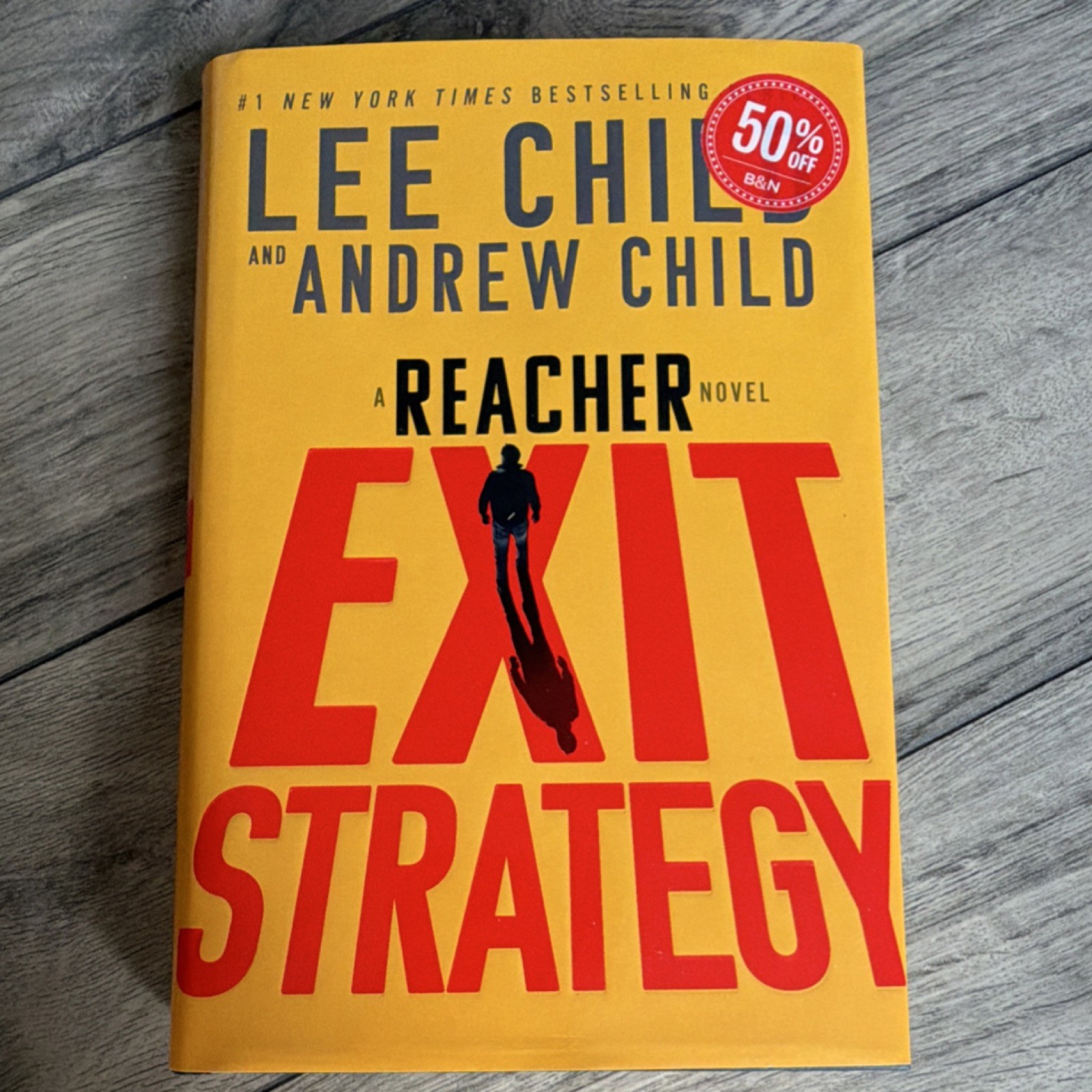 Lee Child & Andrew Child – Exit Strategy (Jack Reacher Novel) Hardcover 2025