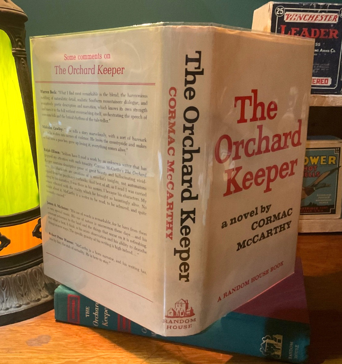 Cormac McCarthy~*~THE ORCHARD KEEPER*FIRST EDITION*1st Print*1965 blood meridian