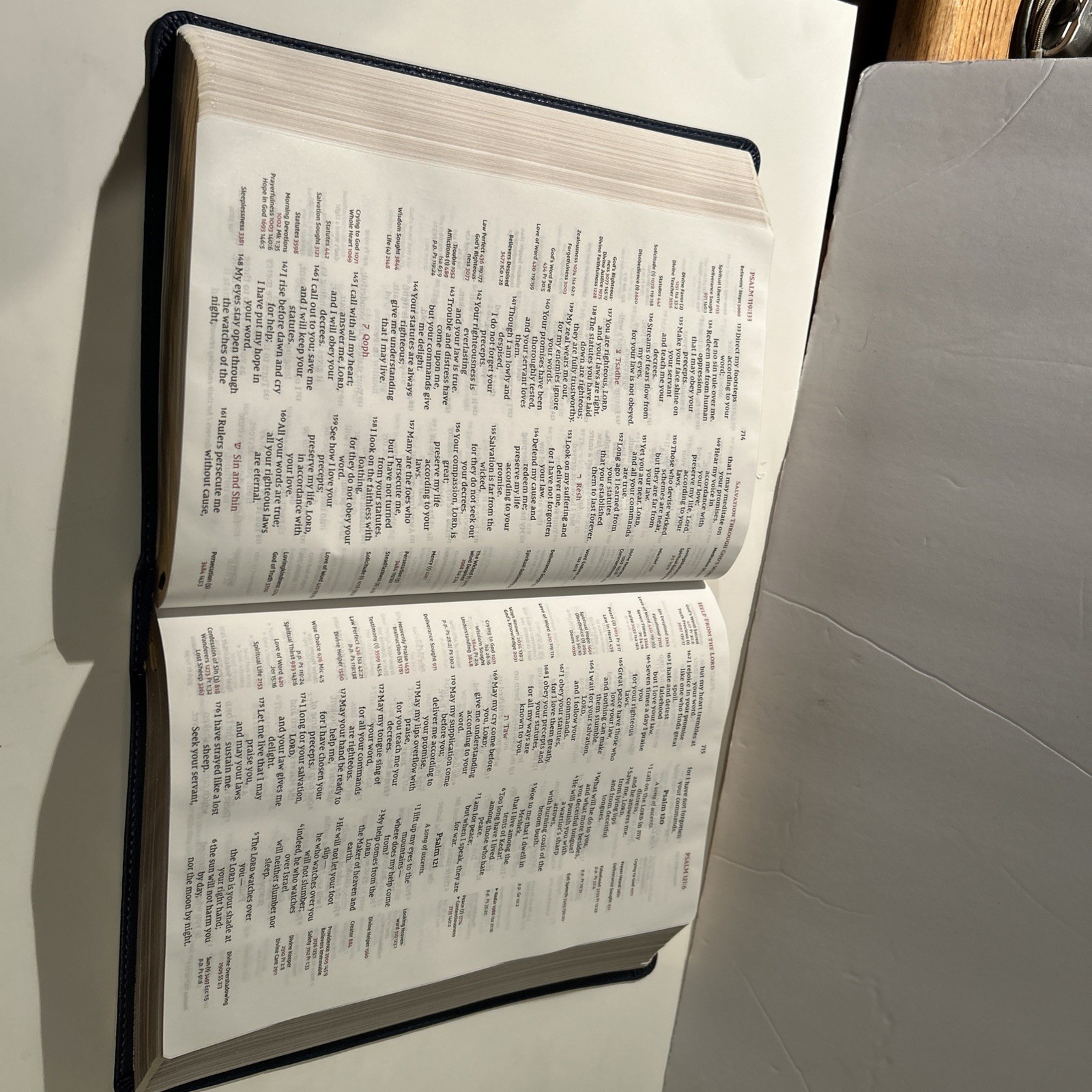 Niv, Thompson Chain-Reference Bible Revised & Updated, Comfort Print Leathersoft