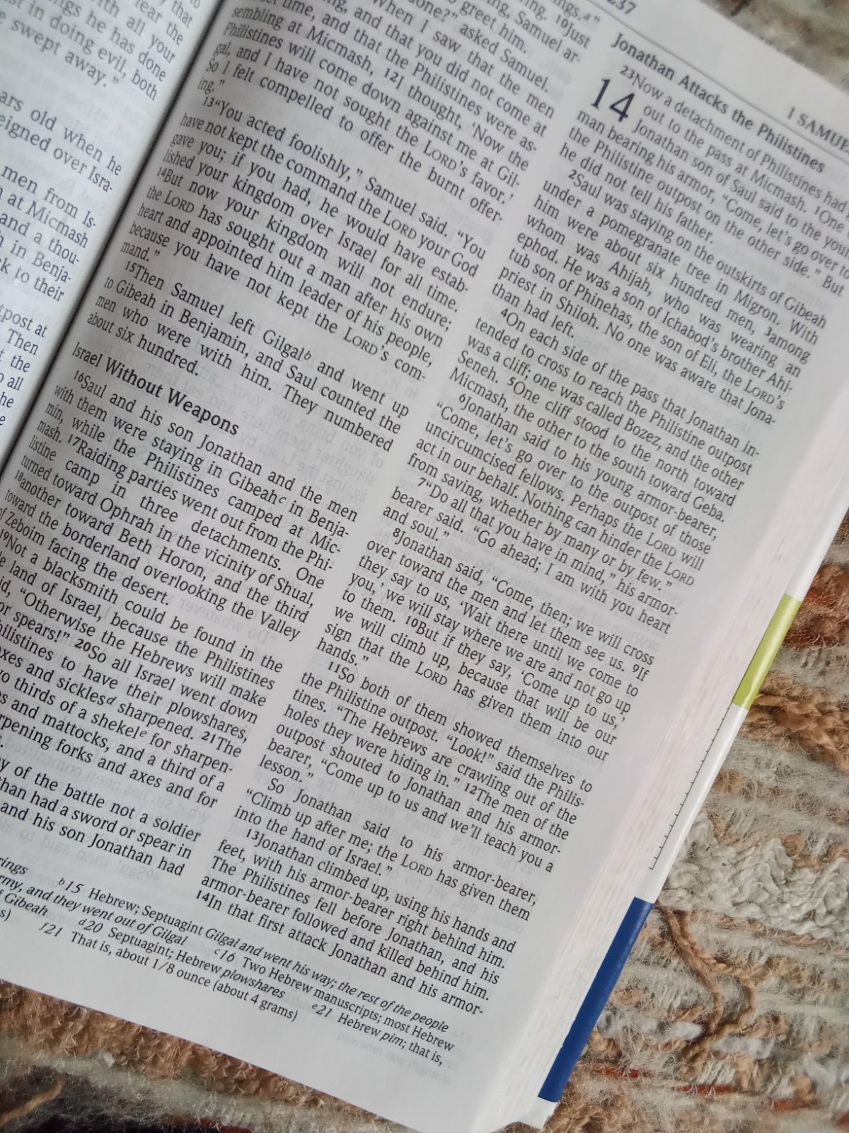 The Bible in 90 Days: Cover to Cover in 12 Pages a Day (New International – GOOD