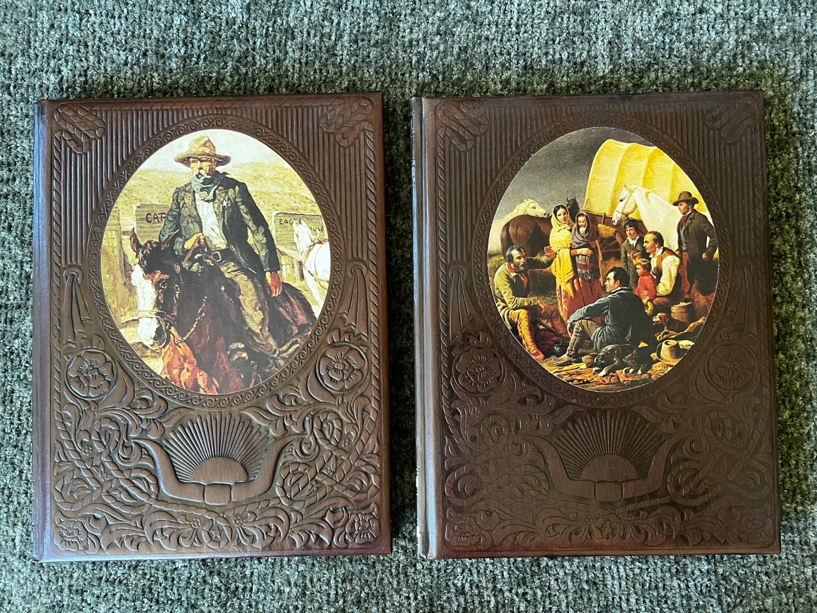 COMPLETE SET OF 26- Time Life The Old West Leatherette Hardcover (no index)