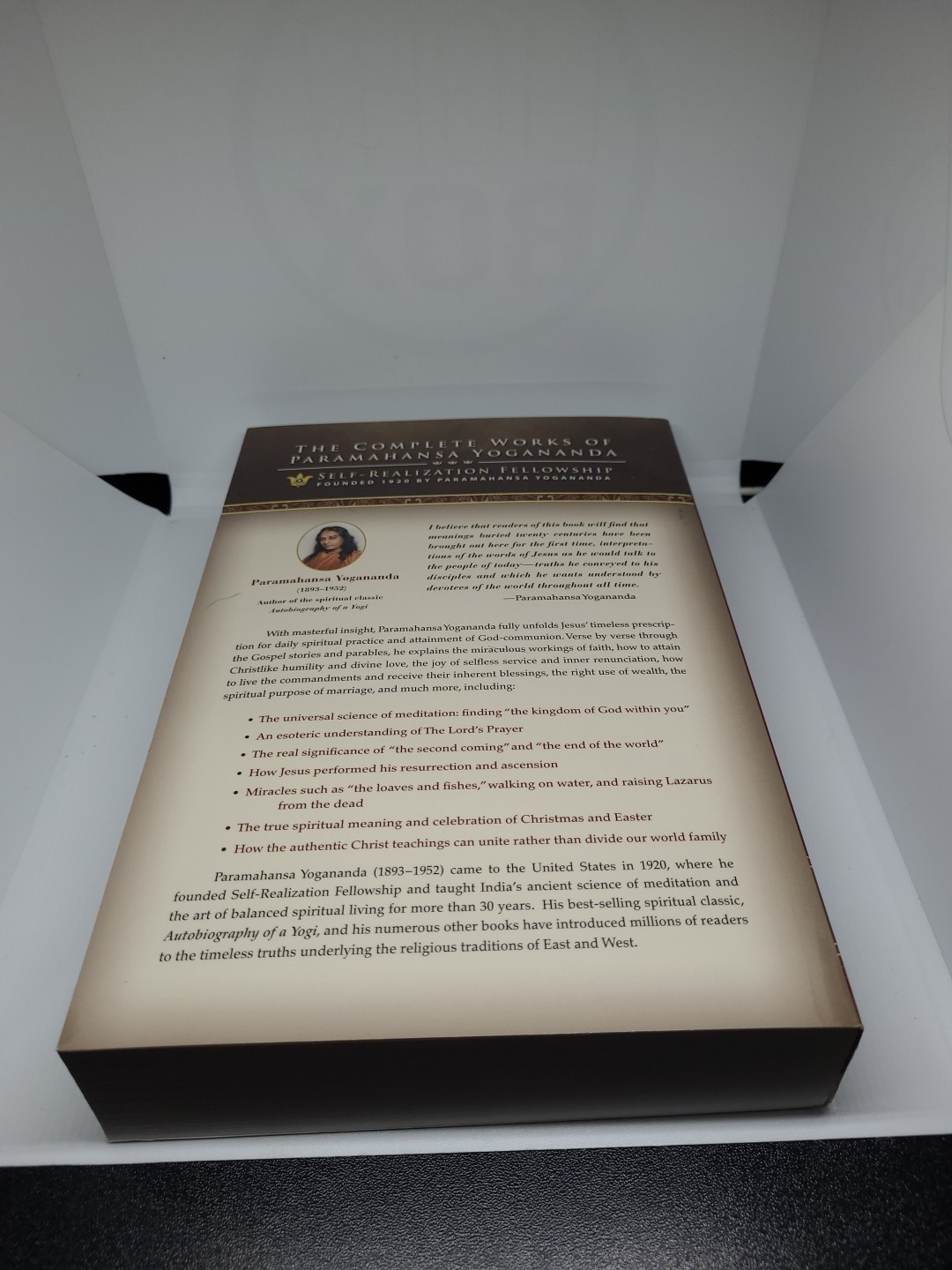 Boxed/Second Coming of Christ by Param Yogananda (2008, Trade Paperback)