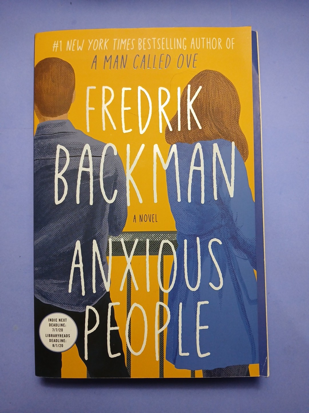 *ARC / Uncorrected Proof* Anxious People – Fredrik Backman (Atria, 2020)