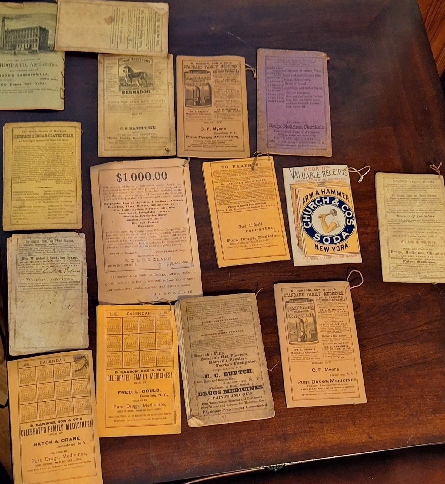 Family Receipt Book 1800s Paperback Cookbook Recipes lot make a offer