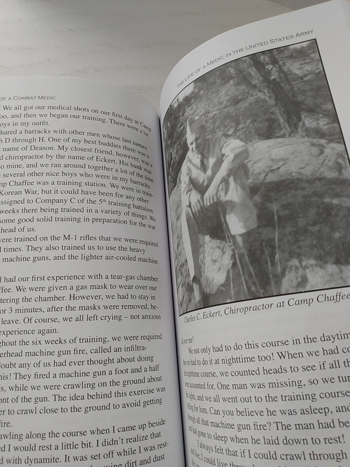 Combat Medic Korean War Life Story of a, Alaska Hunting Fishing Vaughn Dablemont