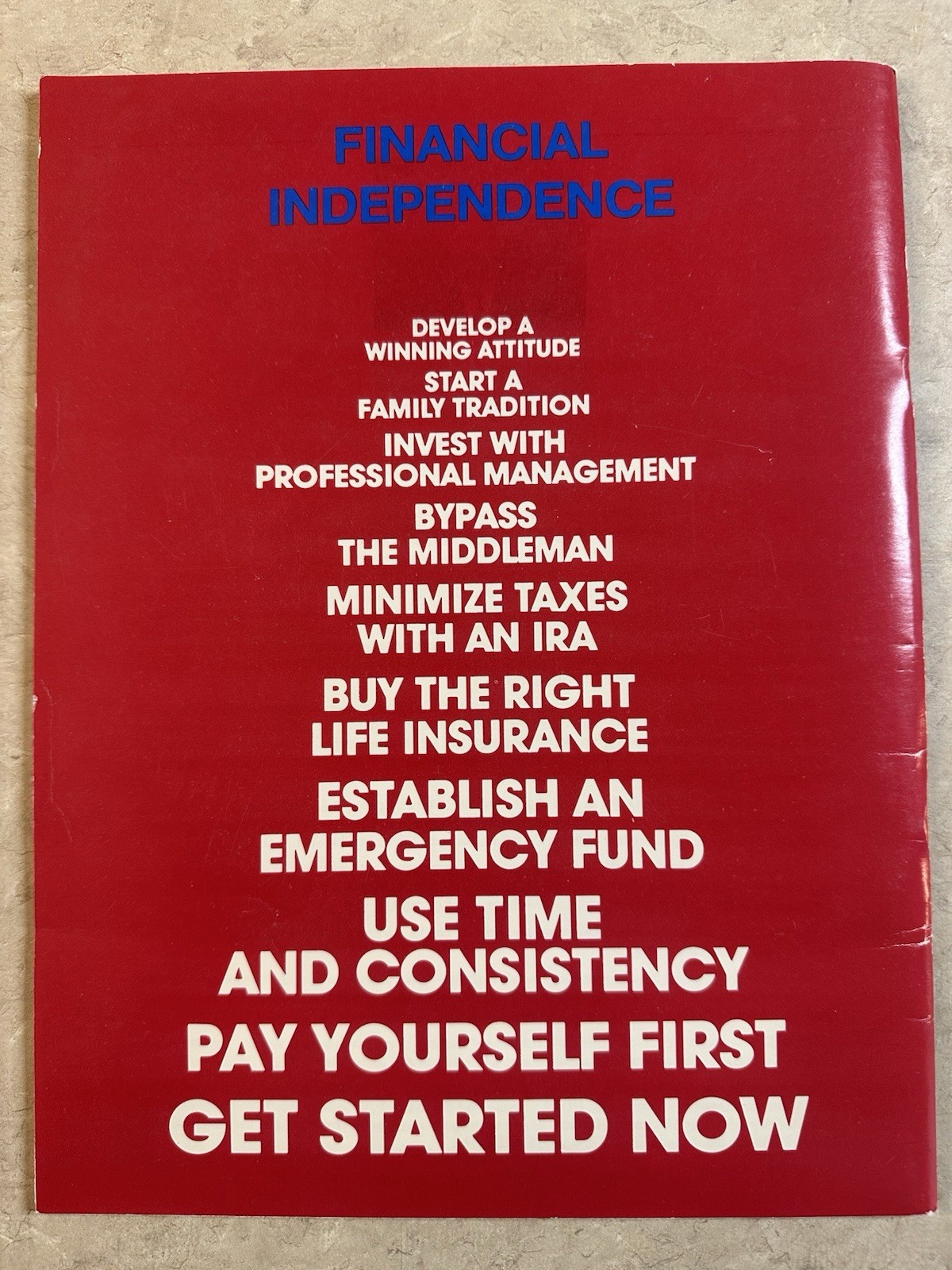 Common Sense Art Williams 1983 Parklake PB Motivational Business Classic