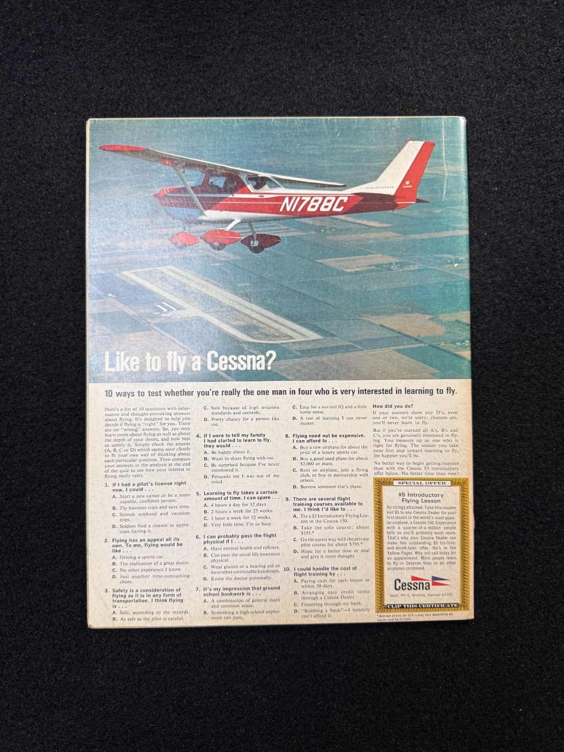 Plane & Pilot Magazine June 1970 Twin Comanche Aviation Flying Vintage Aircraft