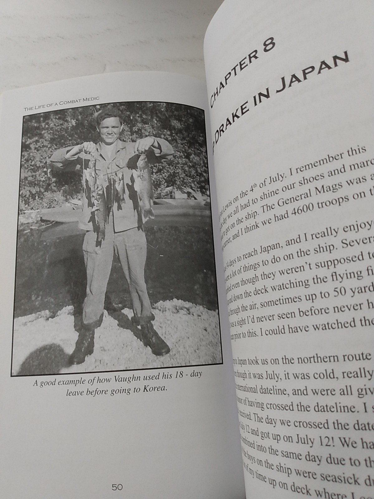 Combat Medic Korean War Life Story of a, Alaska Hunting Fishing Vaughn Dablemont
