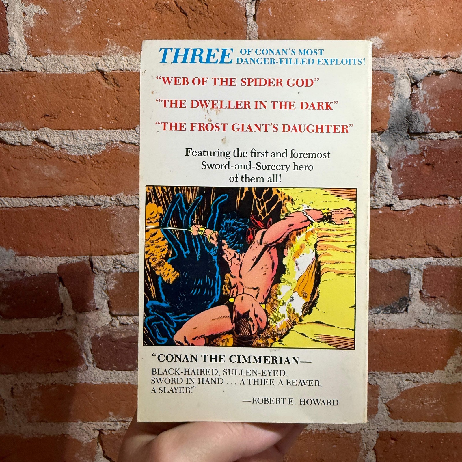 Conan the Barbarian – Roy Thomas & Barry Smith – 1978 Tempo Books #5 Paperback