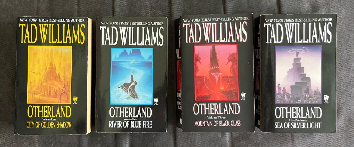 Tad Williams OTHERLAND **Complete Set Volume 1-4** Paperback DAW Books 1996-2001