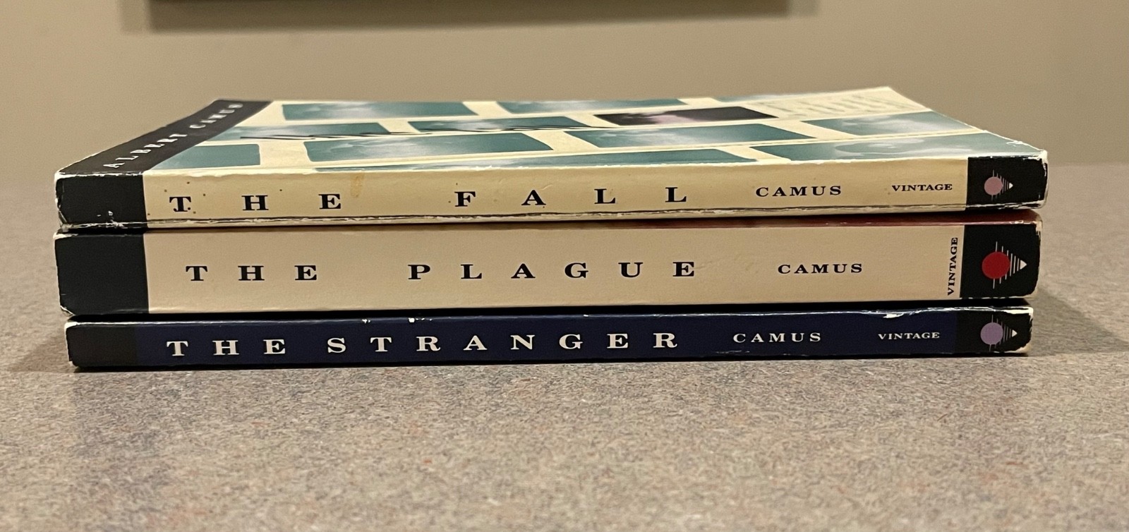 Albert Camus 3 Book Lot : The Stranger, The Fall, The Plague (TPB)