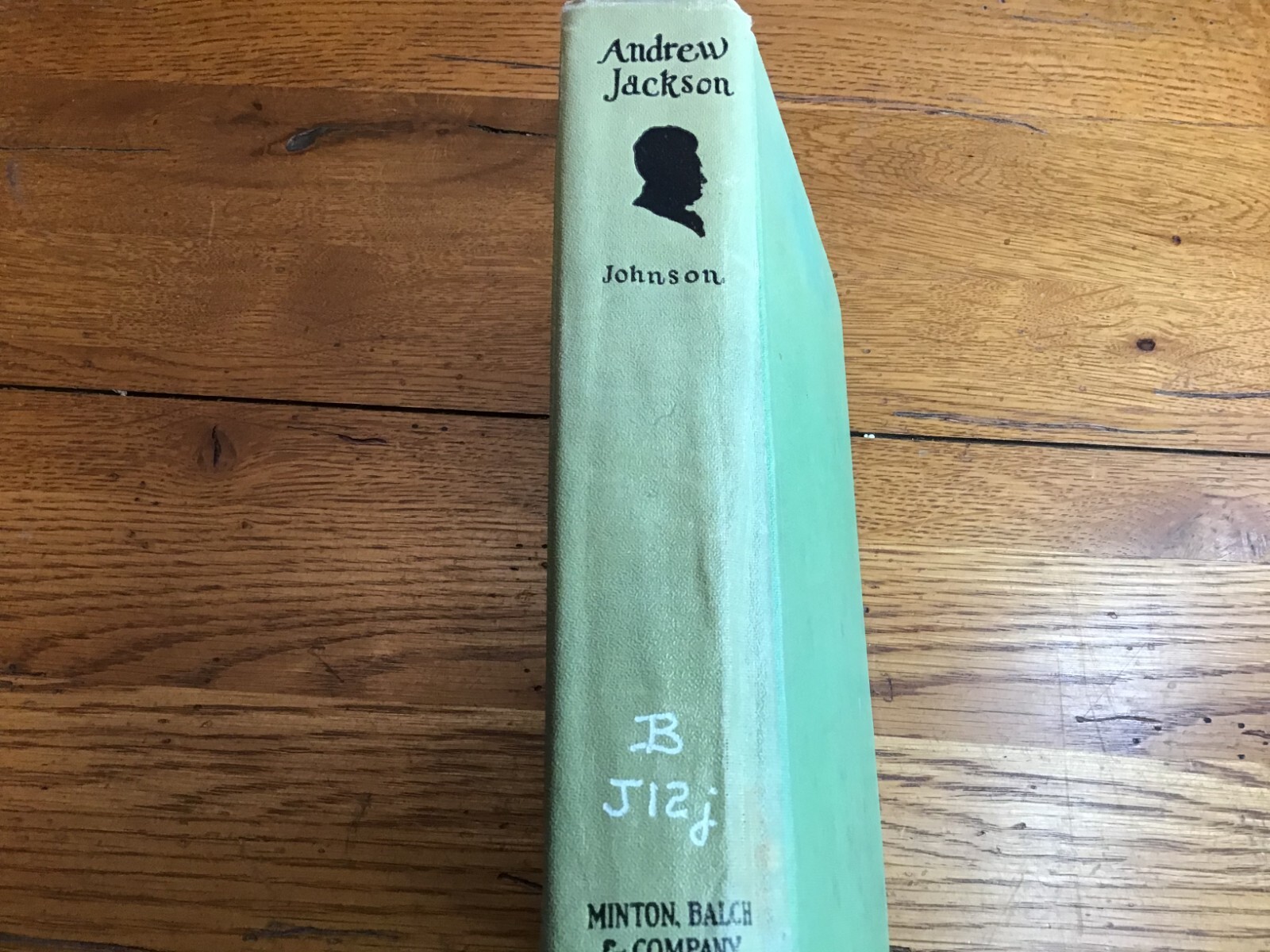 Andrew Jackson, An Epic In Homespun By Gerald W. Johnson 1927 HC