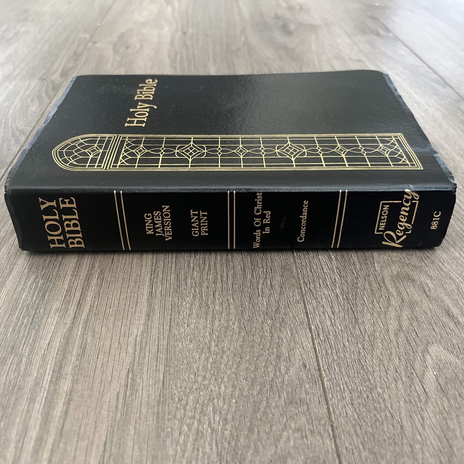 Holy Bible King James Version Giant Print Words Of Christ In Red Concordance