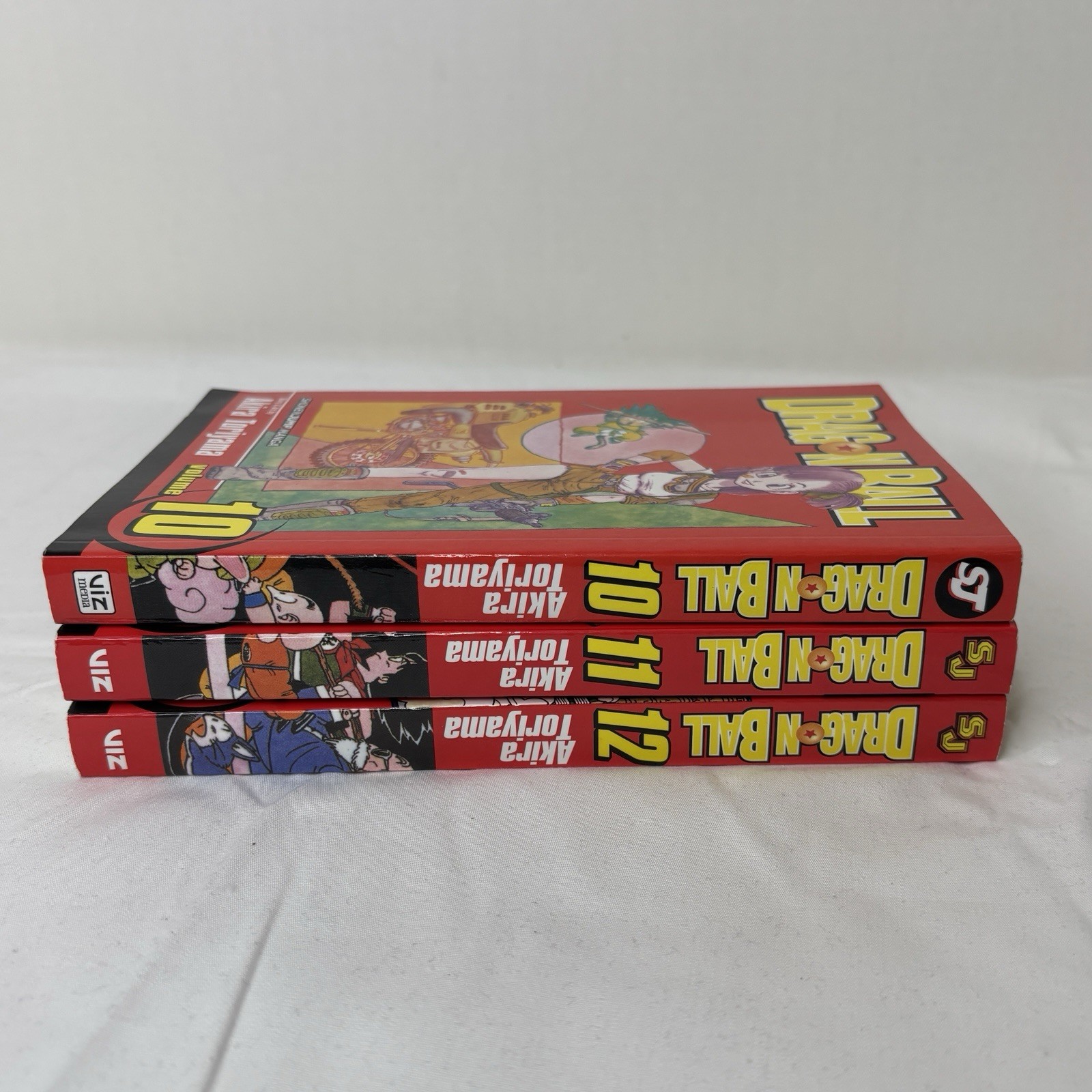 Dragon Ball Vol 10 11 12 Manga Shonen Jump English Akira Toriyama Paperback