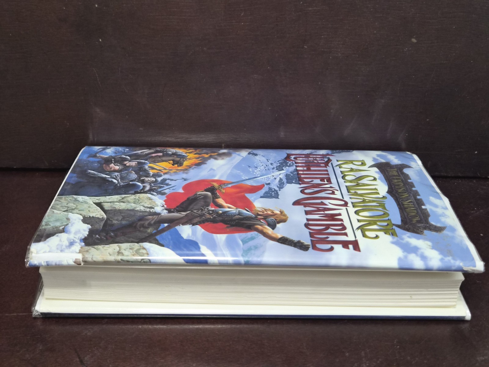 Luthien’s Gamble R.A. Salvatore 1996 1st Ed 1st Printing HCDJ VG Mylar