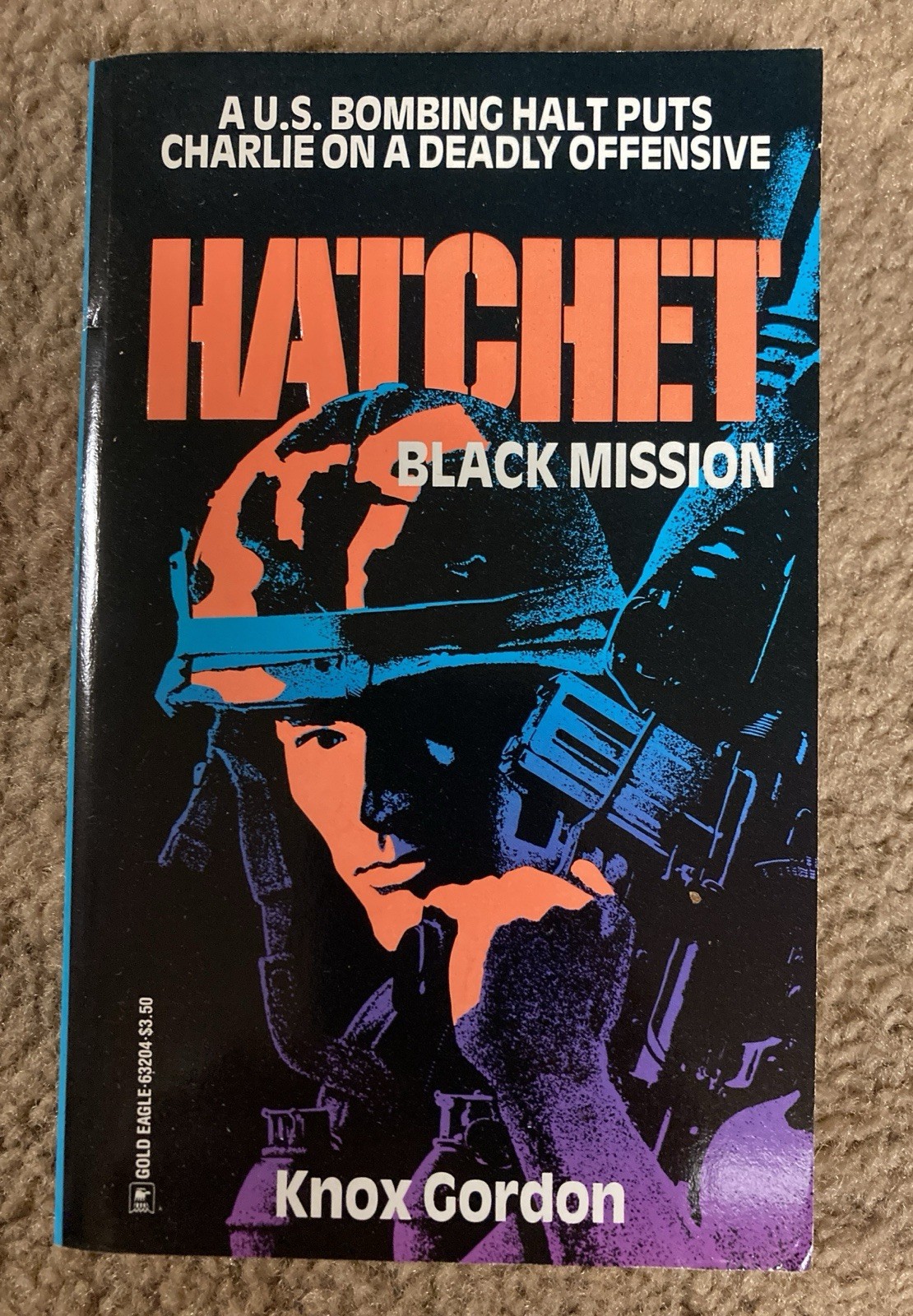 “Hatchet” By Knox Gordon Complete 4 Book Vintage Series Paperbacks 1991-1992