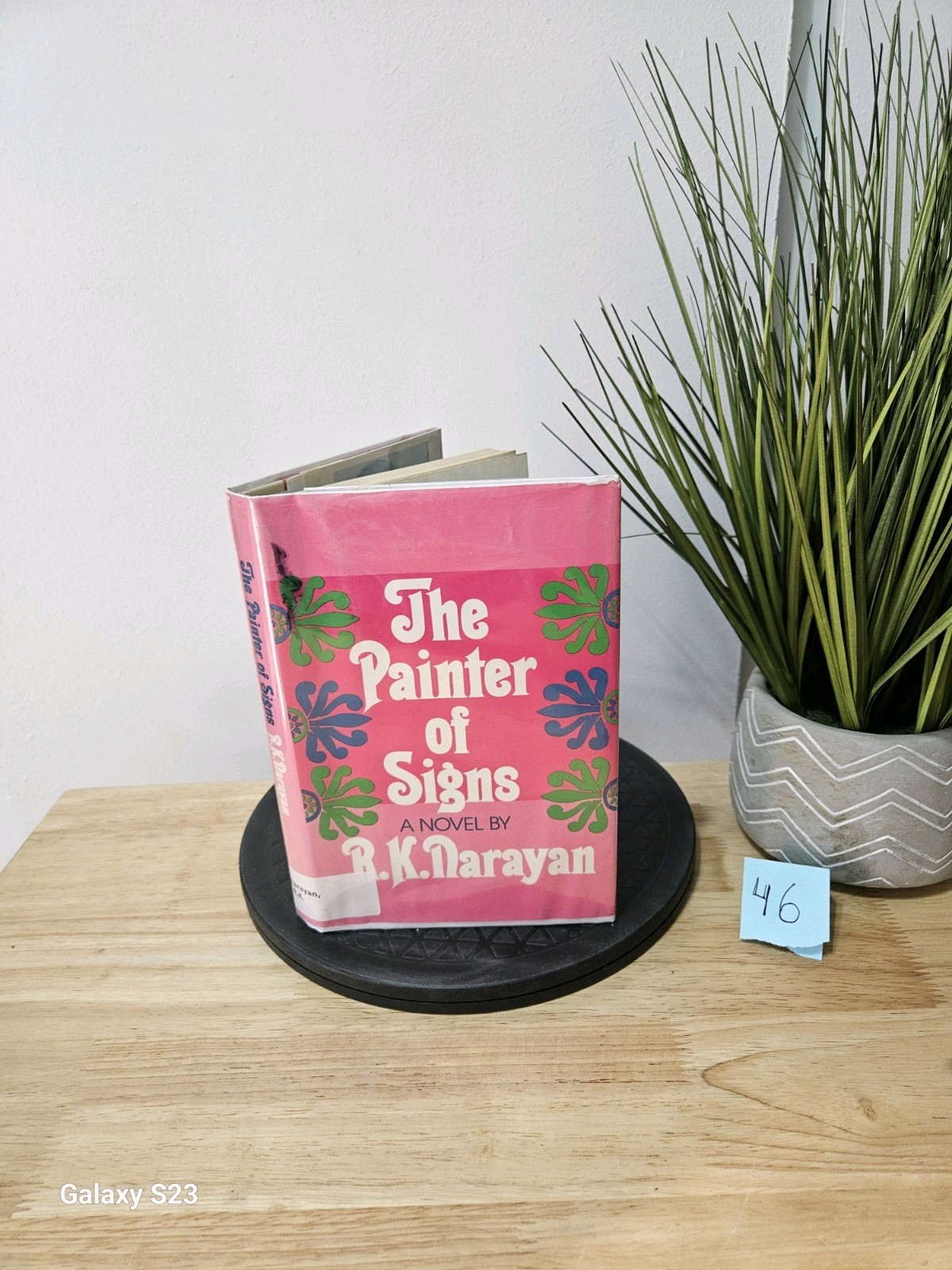 THE PAINTER OF SIGNS By R. K. Narayan 1976 Hardcover Dust Jacket
