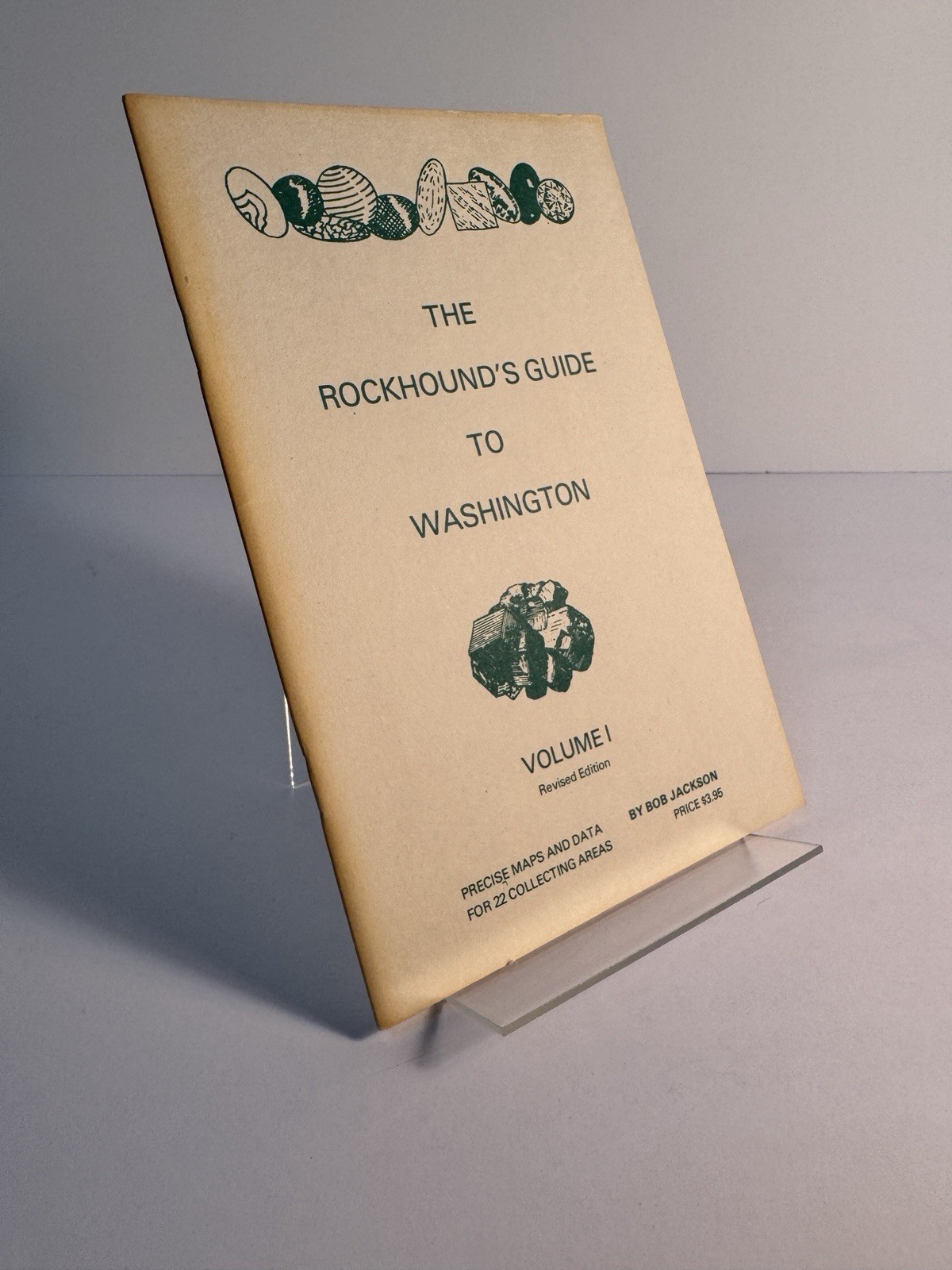 Rockhound’s Guide to Washington Vol 1 Bob Jackson PB Like New Unread 1978