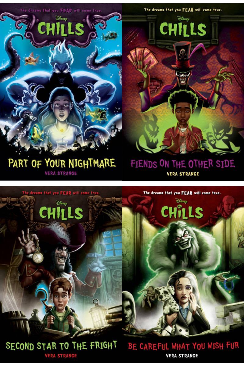 Disney Chills Series All 4 Books in Paperback