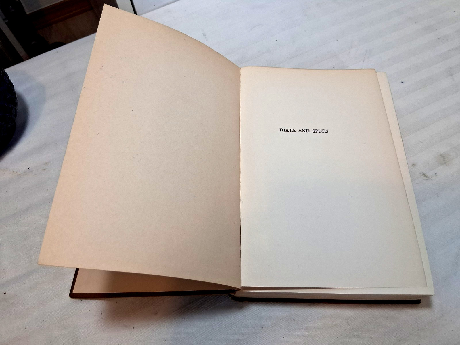 RIATA AND SPURS BY CHARLES A SIRINGO BOOK 1927