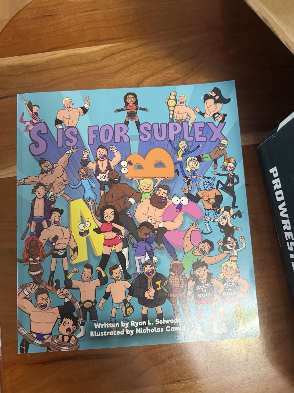 S Is For Suplex Childrens Book Pro Wrestling Crate Exclusive Ryan L Schrodt ABC