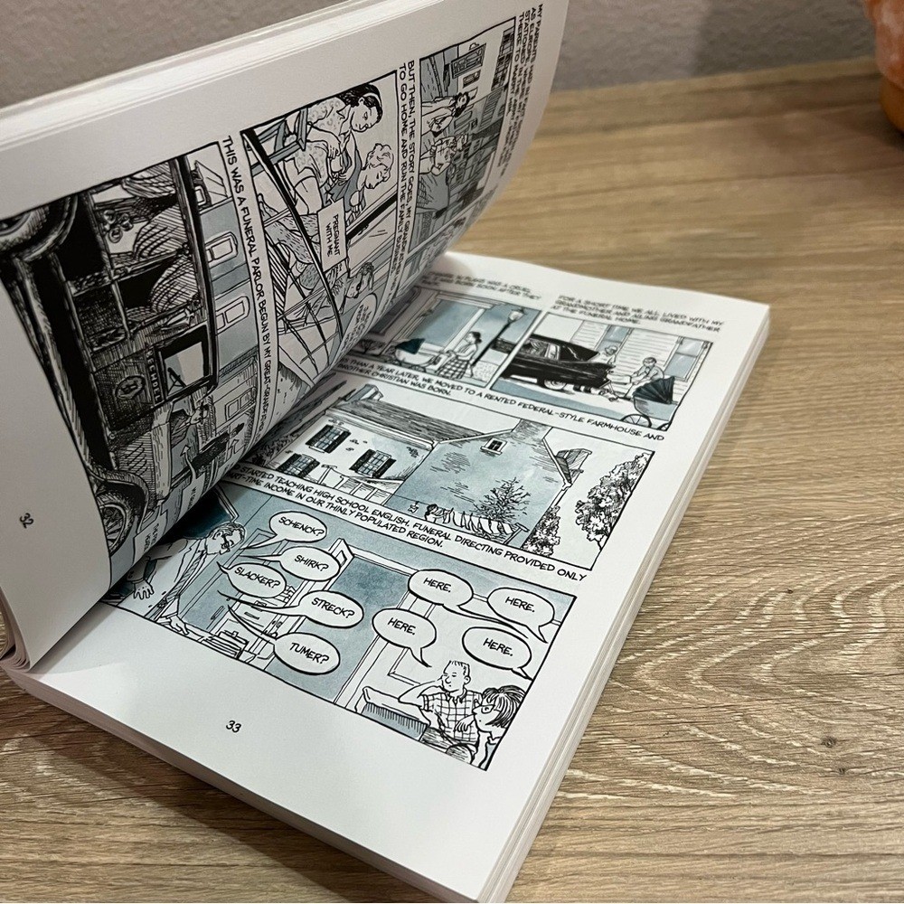 Fun Home by Alison Bechdel Graphic Memoir LGBTQ 2006 Paperback Broadway Edition