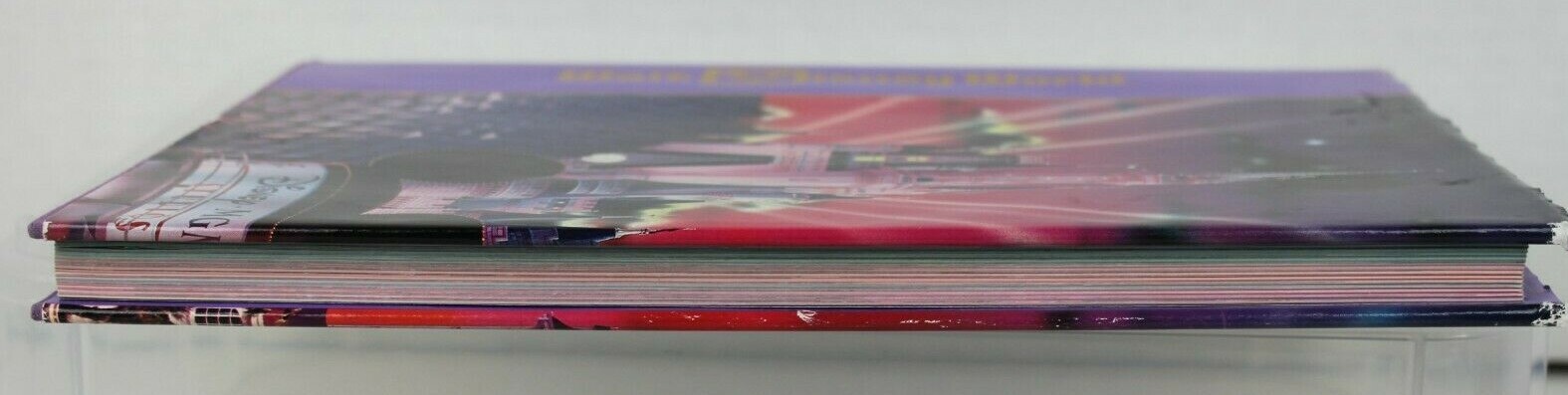 Walt Disney World Disney Kingdom Editions Purple Hardcover Book with Dust Jacket